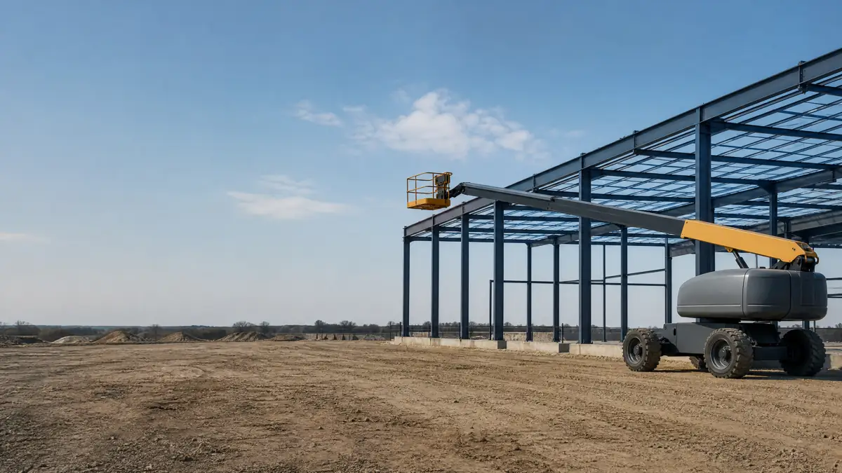Telescopic Boom Lifts jobsite access in El Paso